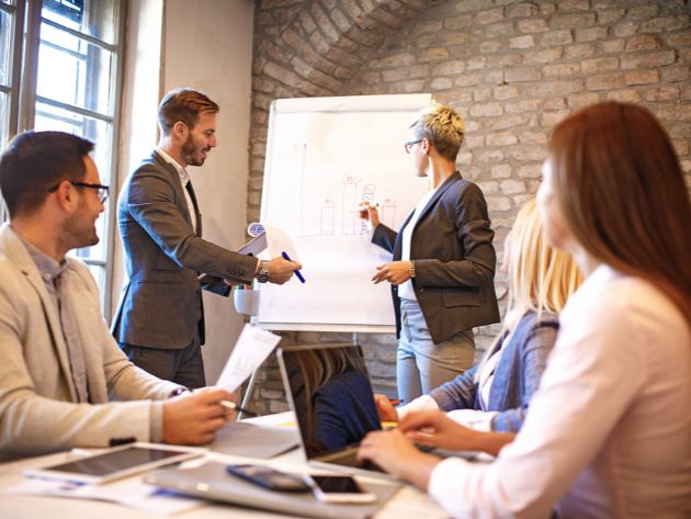 Legal team using a product roadmap to plan continuous improvement and policy updates.